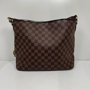 Authentic Louis Vuitton Damier Ebene Delightful PM Bag Handbag